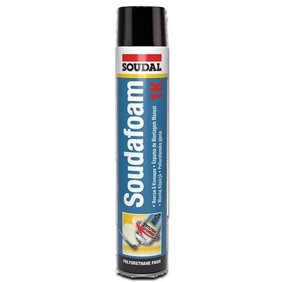 Soudal Soudafoam 1K Poliüetan Köpük 650 ml