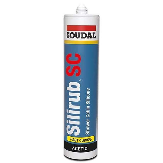 Soudal Silirub SC Duşakabin Silikonu 280 ml