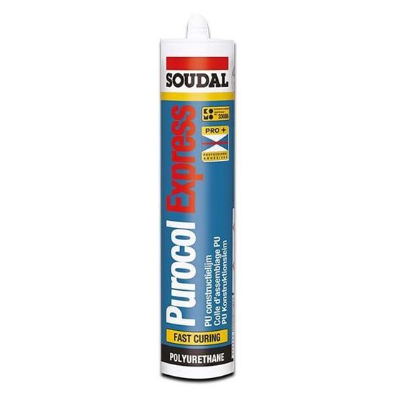 Soudal Purocol Express (D4) Poliüretan Hızlı Yapıştırıcı 310 ml