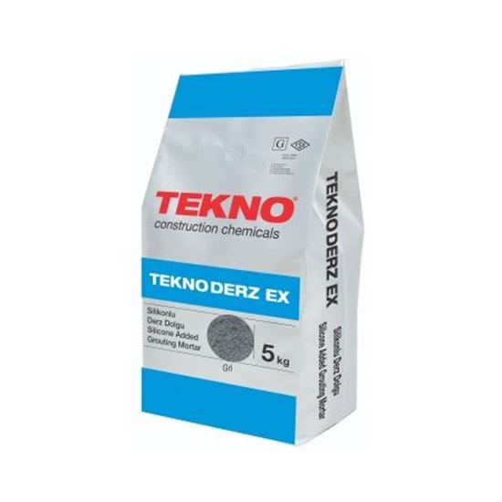 Teknoderz Ex Elastik Derz Dolgusu (1-6 mm derz için) CG2WA Gri 5 kg