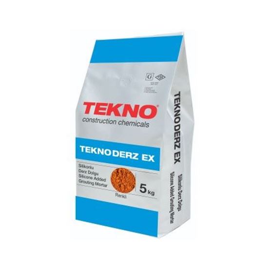 Teknoderz Ex Elastik Derz Dolgusu (1-6 mm derz için)  CG2WA Renkli 5 kg