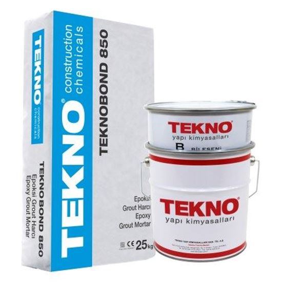 Teknobond 850 Üç Bileşenli Epoksi Grout Harcı 30 kg Set