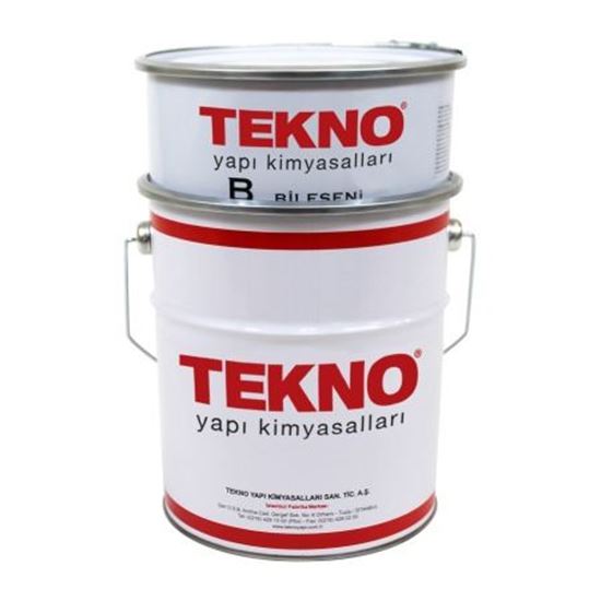 Teknobond 660 2K S Solvent Bazlı Çift Bileşenli Poliüretan Sıvı Su Yalıtım Malzemesi 5 kg Set