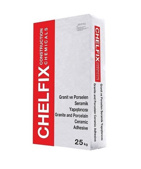 Chelfix Granit Yapıştırıcı C2TE Gri 25 kg