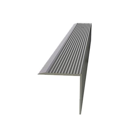 30 mm x 30 mm Alüminyum Merdiven Köşebenti 250 cm Mat Eloksal